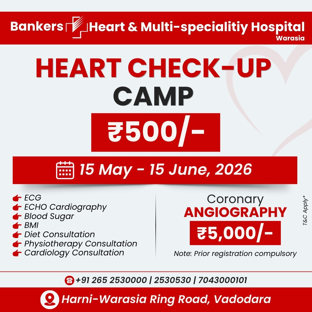 Heart Check-Up Camp at just Rs.500/-