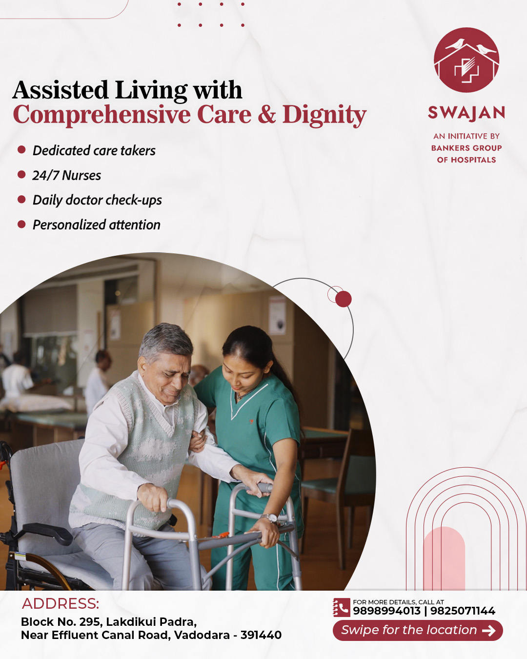 We providing a supportive and nurturing environment at Swajan
