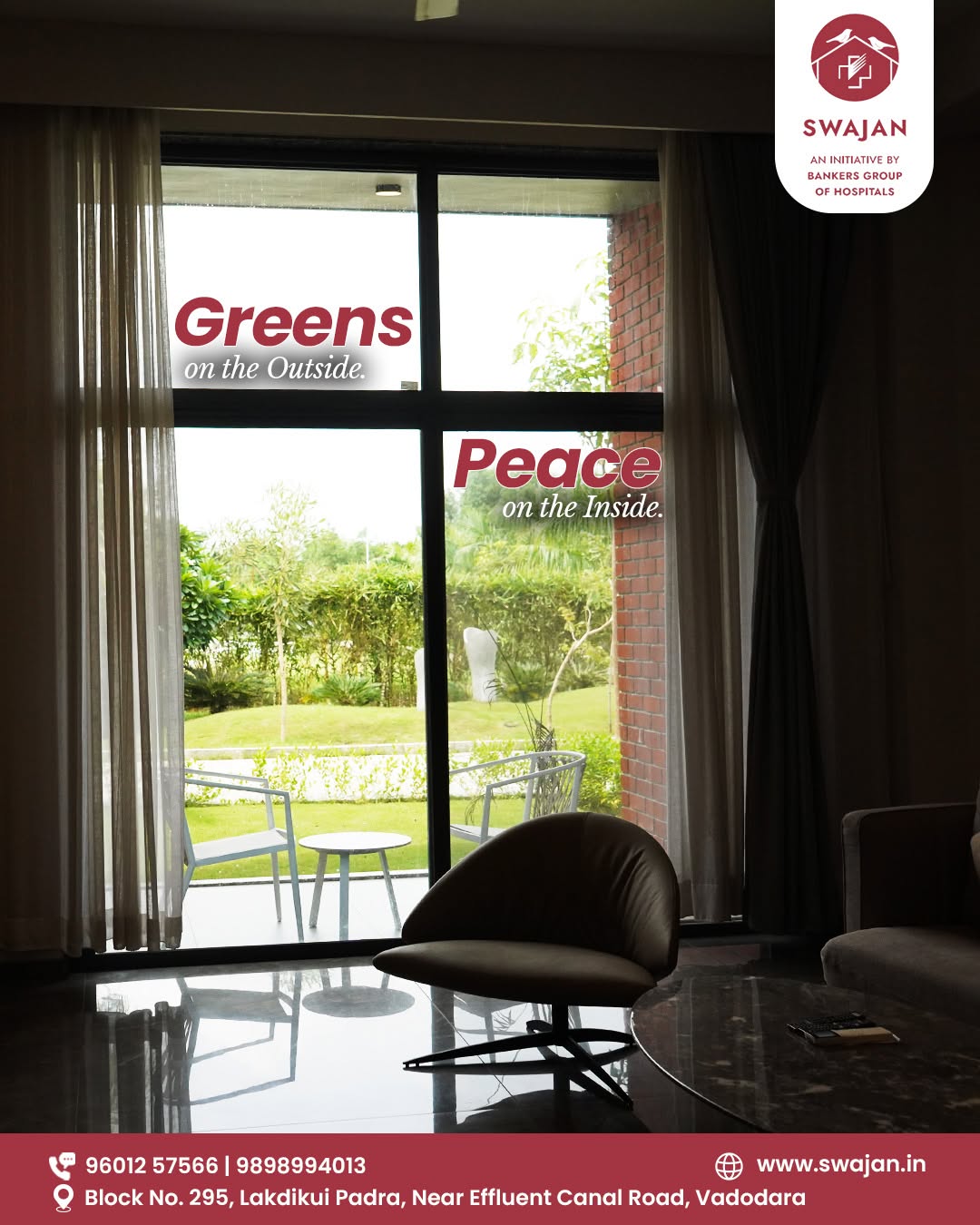 Swajan Community offers a peaceful sanctuary